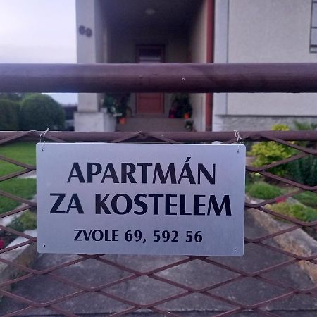 Apartman Za Kostelem Lägenhet Zvole  Exteriör bild