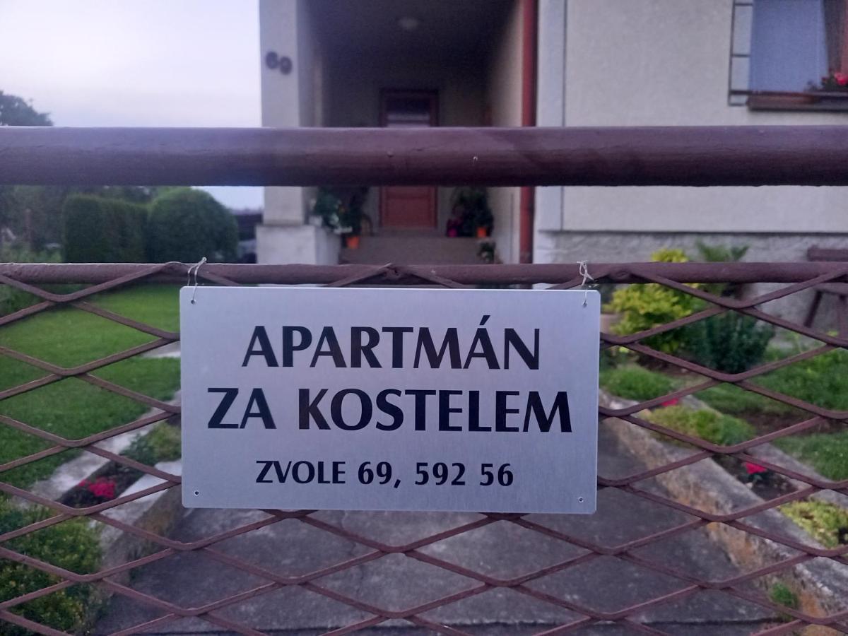 Apartman Za Kostelem Lägenhet Zvole  Exteriör bild